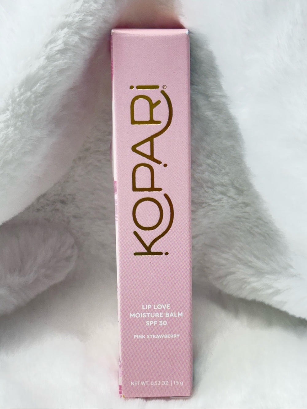 Kopari Lip Love Moisture Balm SPF 30 in Pink Strawberry NIB